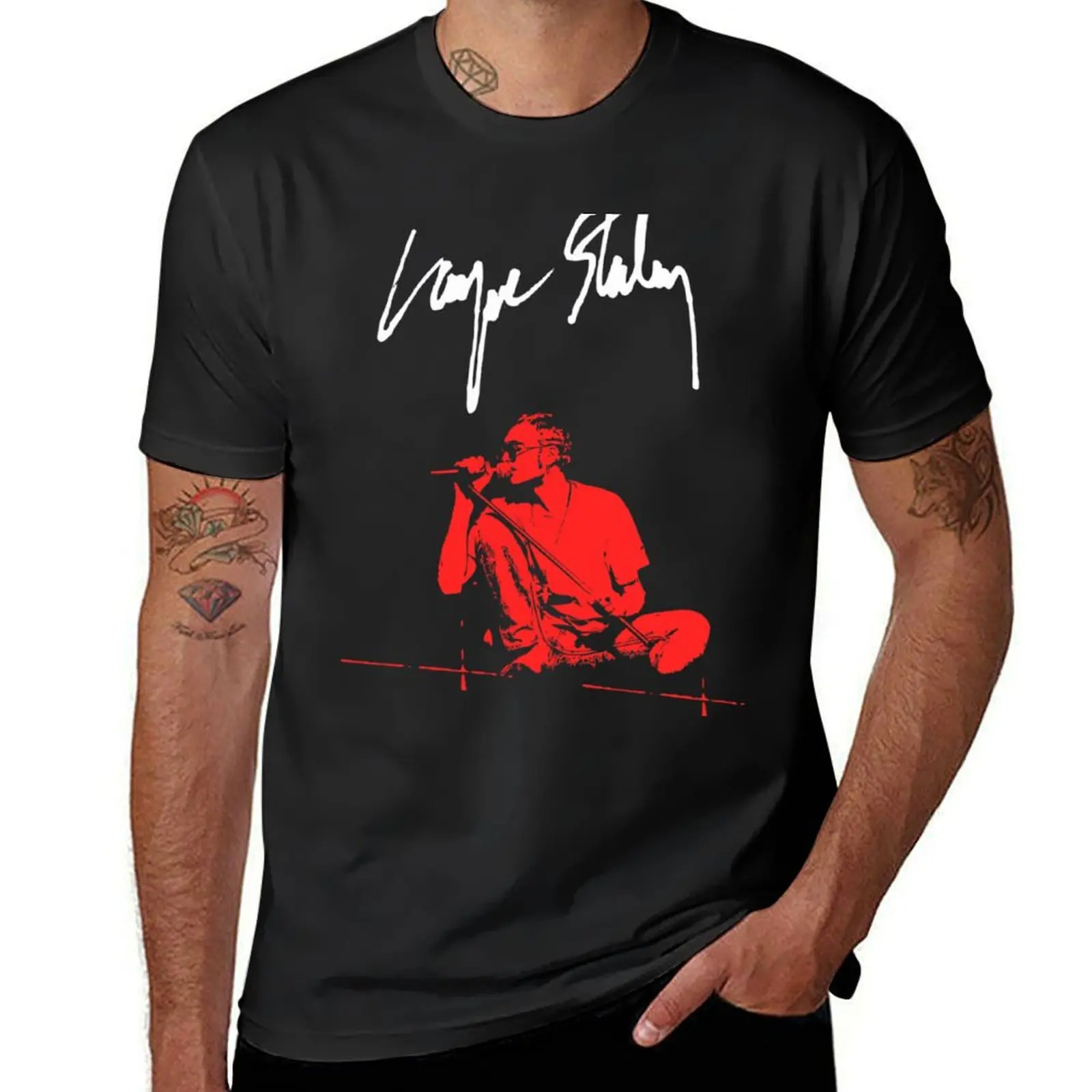 Layne Staley Walking T-Shirt for a boy animal prinfor boys boys animal print blacks mens cotton t shirts