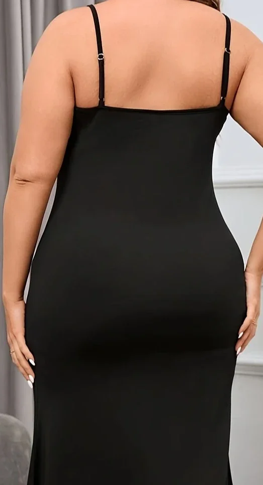 حجم كبير 1XL-5XL الصيف المرأة أزياء بلون بروتيل اللباس المرأة عارضة جولة الرقبة فستان أنيق