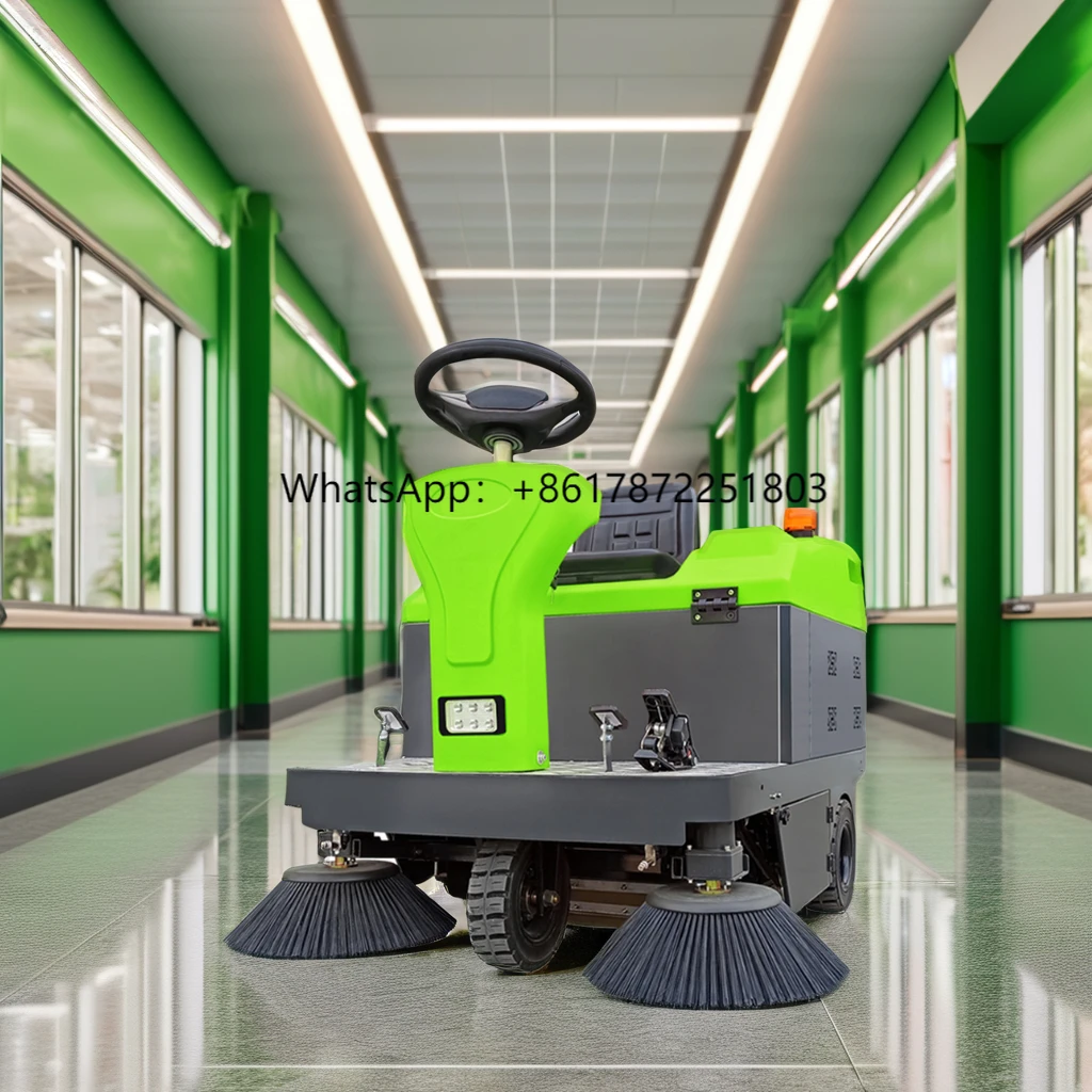 Vol-1400 Drive Battery Sweeper Aspirateur Spray Usine Propriété Balayeuse