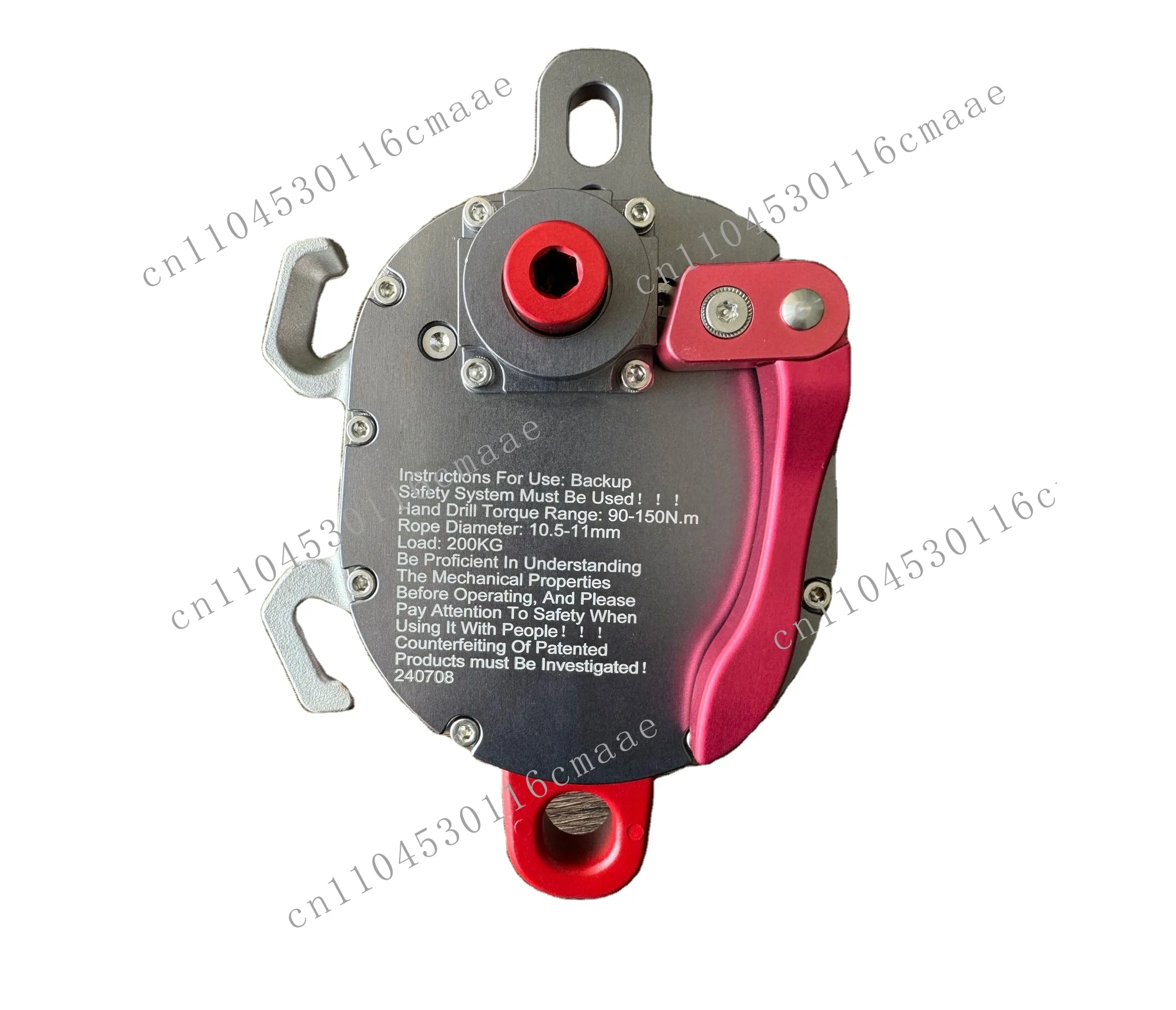 

Electric Hoist Drill Power Pulley Anti-skid Device 200KG Anti-skid Device Drill Power Pulley Drill Power Ascender