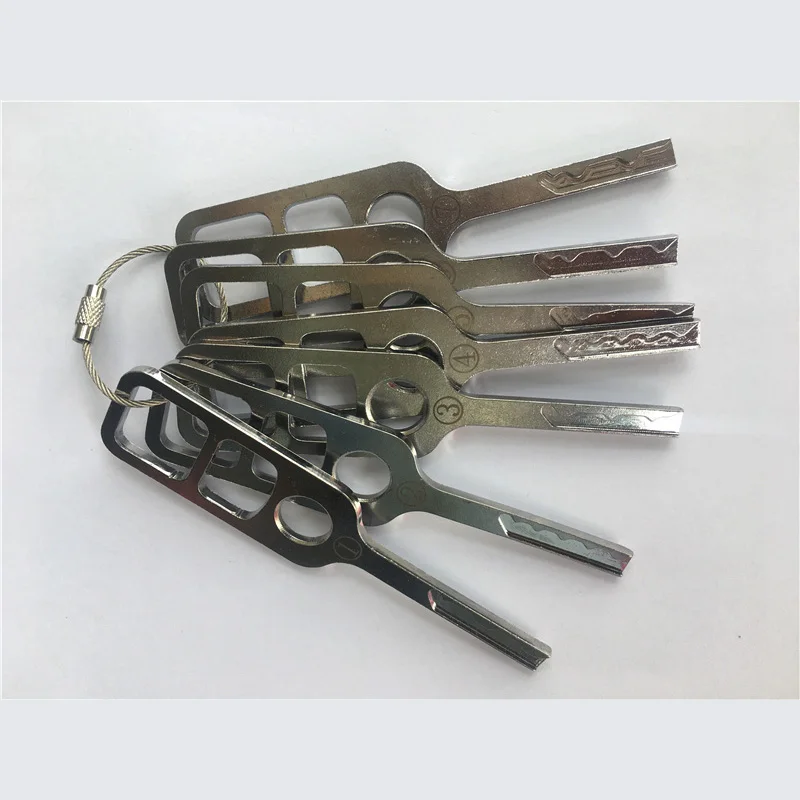 

7PCS HU66 HU 66 for Car Door Opening Auto Picking Set Lo cksmith Tool Pick