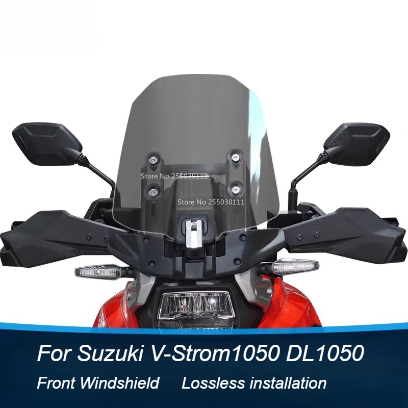 

Для Suzuki V-Strom1050 DL1050 переднее лобовое стекло дождевик лобовое стекло утолщенные аксессуары для защиты груди