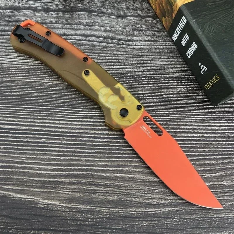 

Folding Pocket Knife BM 15535 Sharp CPM154 Blade PEI Handle EDC Outdoor Hunting Flip Knife Survival Tactical Portable Tool