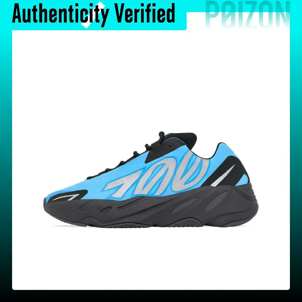 Adidas Originals Yeezy Boost 700 MNVN Chunky Sneakers Unisex Low-top Blue/Black GZ3079