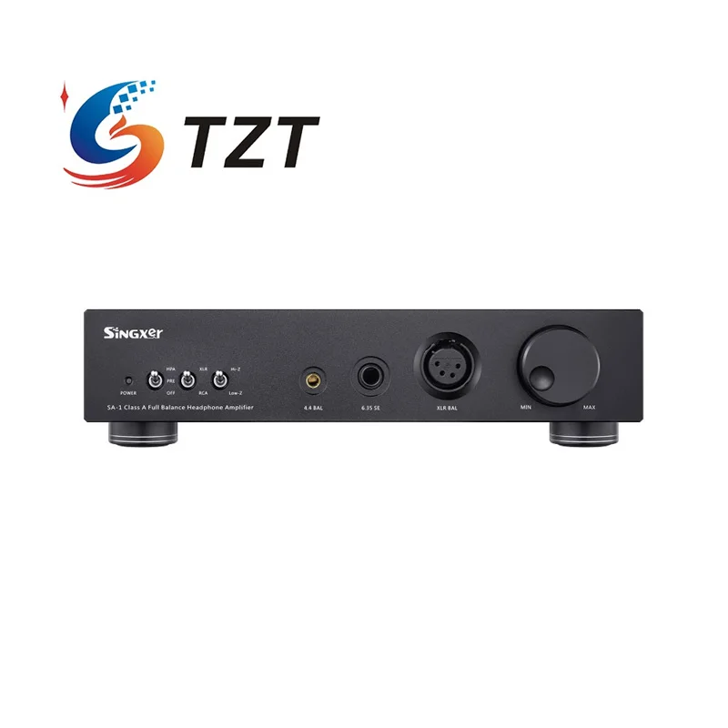 TZT Singxer European/American Version SA-1V2 Fully Balanced Discrete Class A Headphone Amplifier High Performance Preamplifier