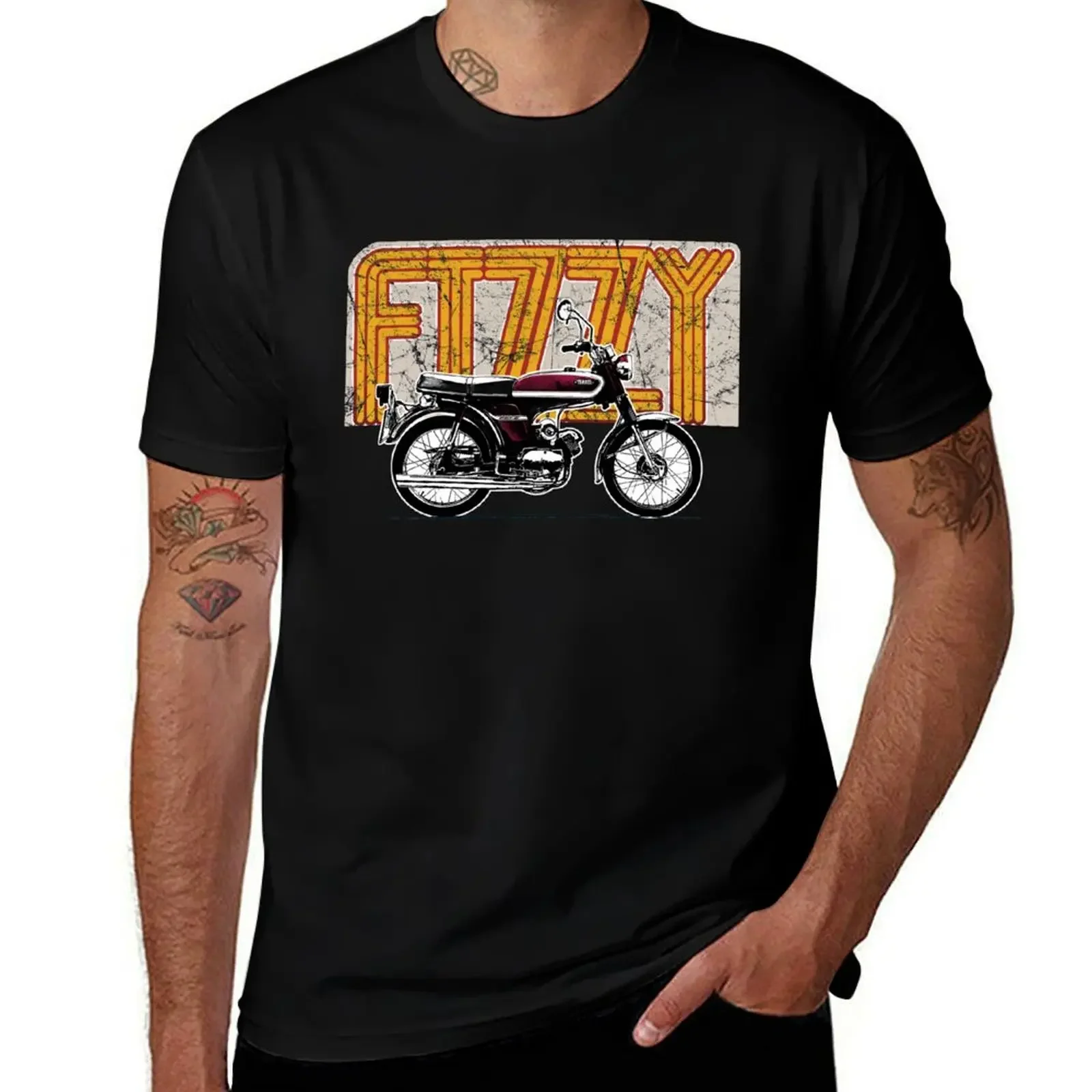 FS1E 70's bike- fizzy, mopeds from your memory T-Shirt cheap stuff anime mens plain t shirts