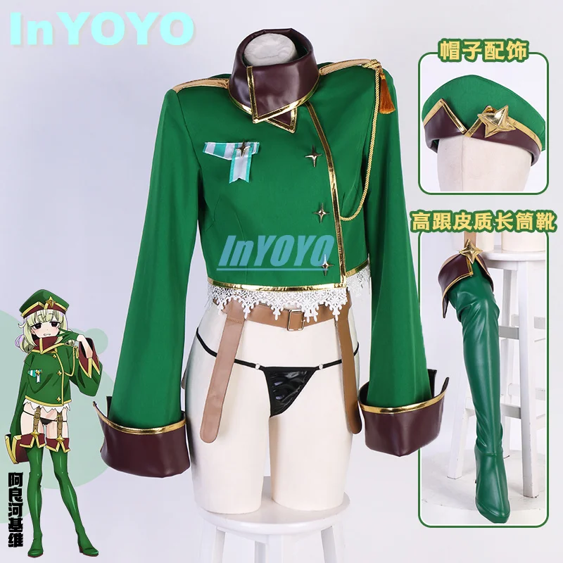 

InYOYO Araga Kiwi Cosplay Amine I Admire Magical Girls Costume Gushing Over Magical Girls Halloween Carnival Party Outfit Women