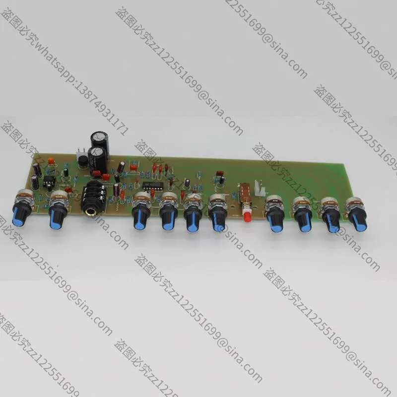 Suitable for DIY Electric Guitar Speakers Distortion Pre-tuning Board Guitar Preamp with Distortion