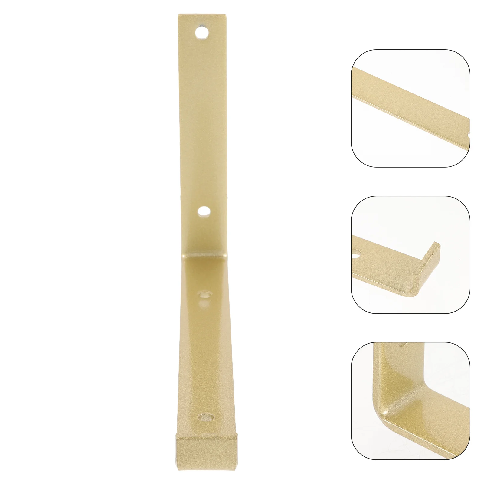 

Thickened Iron Decorative Shelf Bracket Invisible Wall Mount Reversible Heavy Duty Floating Shelf Mount Brackets