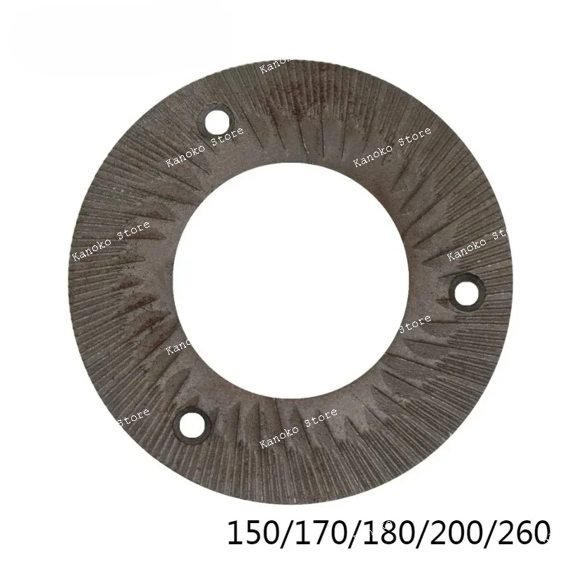

grinding sheets 150/170/180/200/260 for electric grain mill cereal crushing corn wheat mill machine wet & dry grinder iron disc