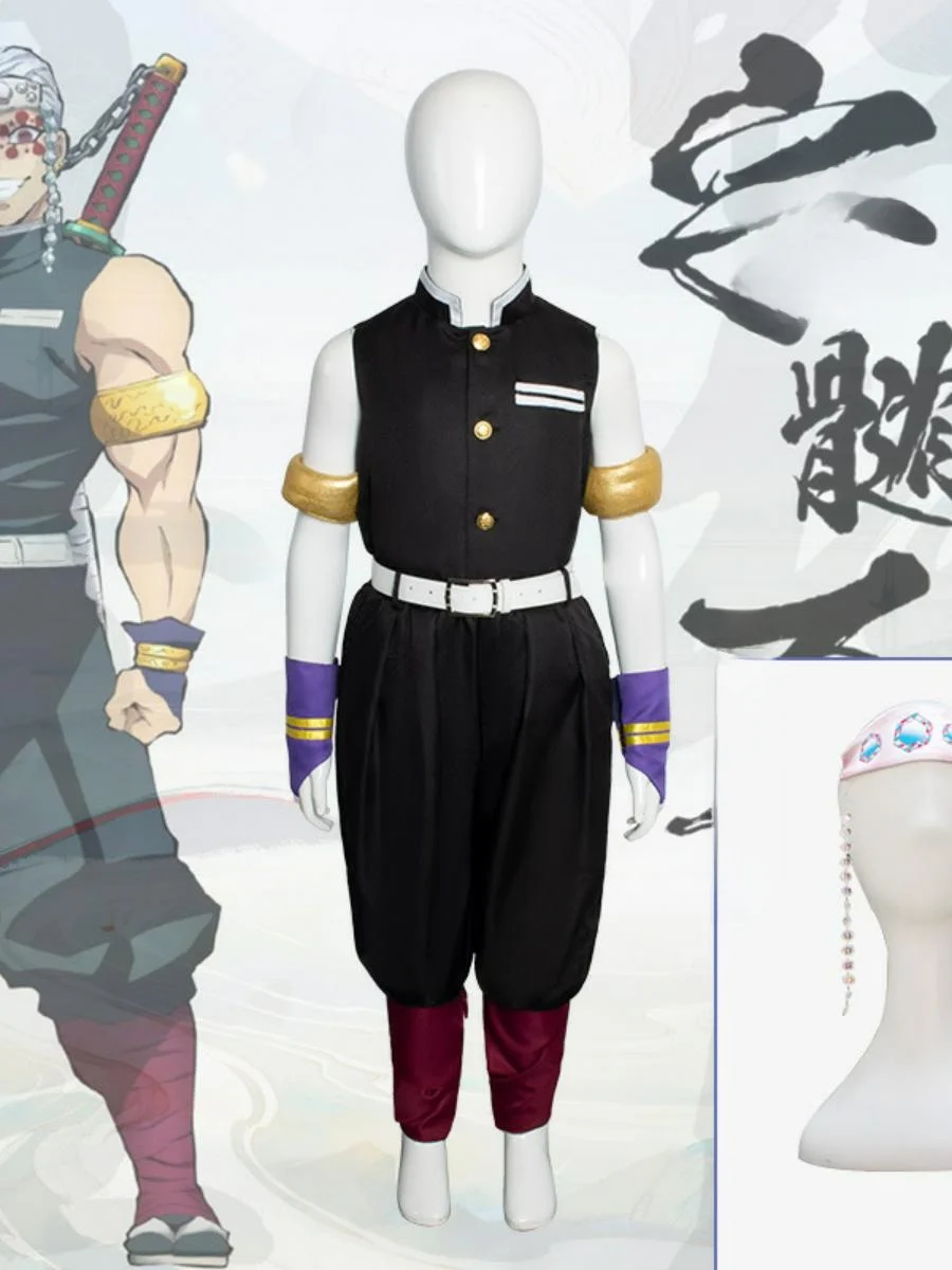 

Новый детский костюм на Хэллоуин, истребитель демонов, десять дюймов, Tenma, косплей, полиэфирная ткань, зимняя коллекция