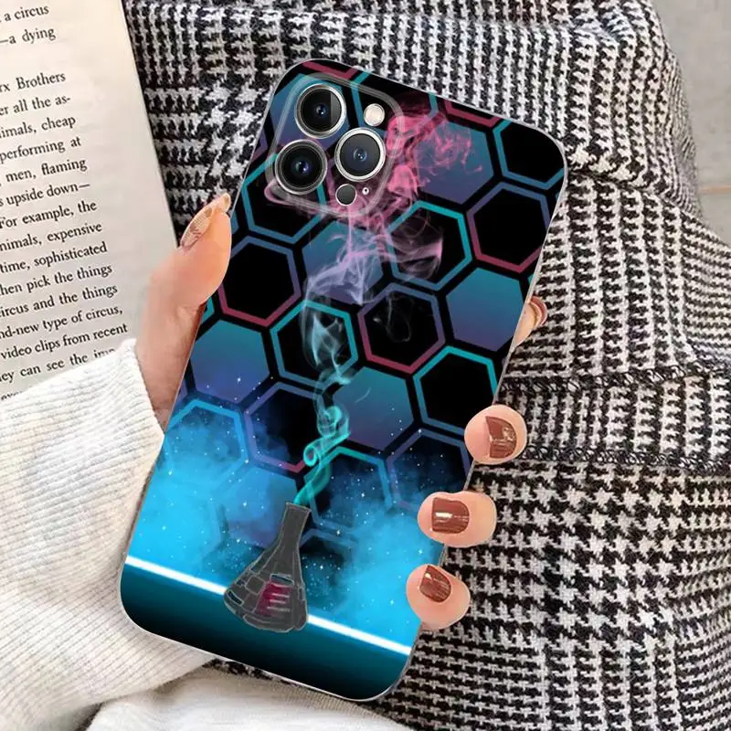 Love Chemistry Phone Case Silicone Soft for iphone 14 13 12 11 Pro Mini XS MAX 8 7 6 Plus X XS XR Cover