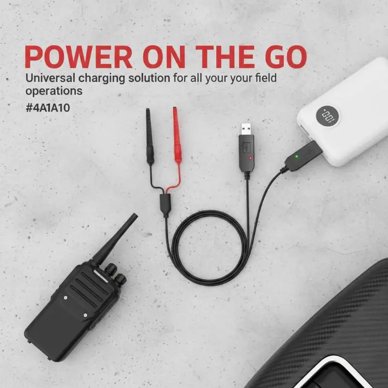 

Универсальный USB-кабель для зарядки с клипсой, 1 шт., для раций UV-5R, UV-82, BF-888S, TYT, Retevis, аксессуар для двухсторонней радиосвязи.