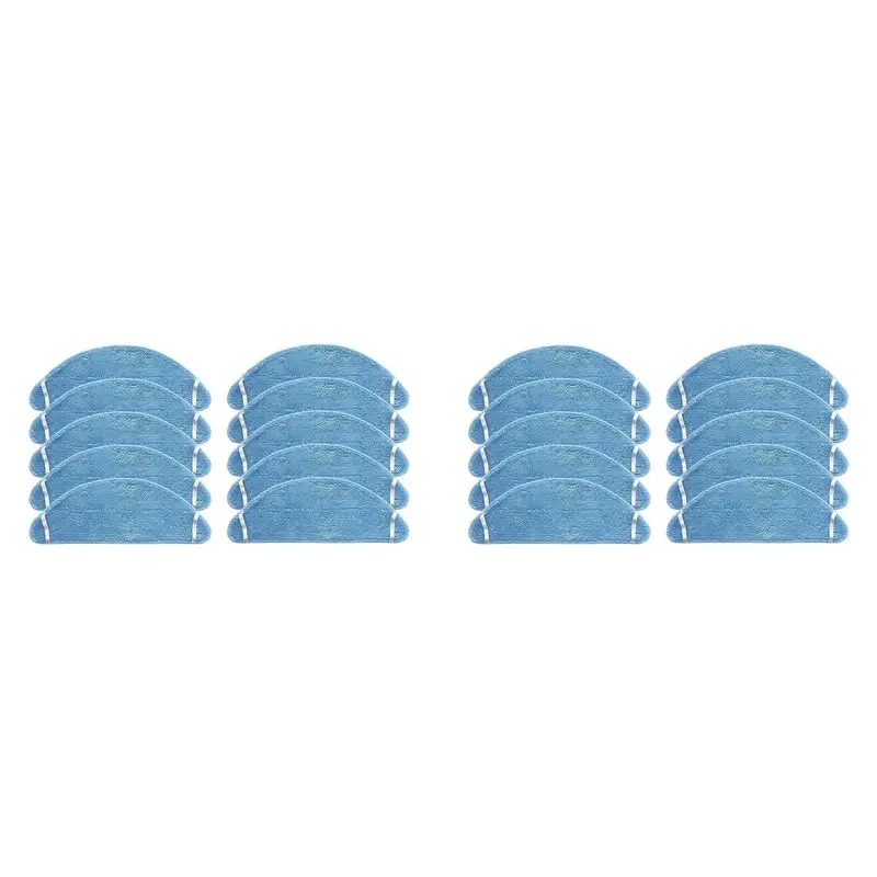 

ABKW-2X Replaceable Mop Cloth Pads For Yeedi K650 Robot Vacuum Cleaner Accessories Sweeping Sweeper Cleaning Pads
