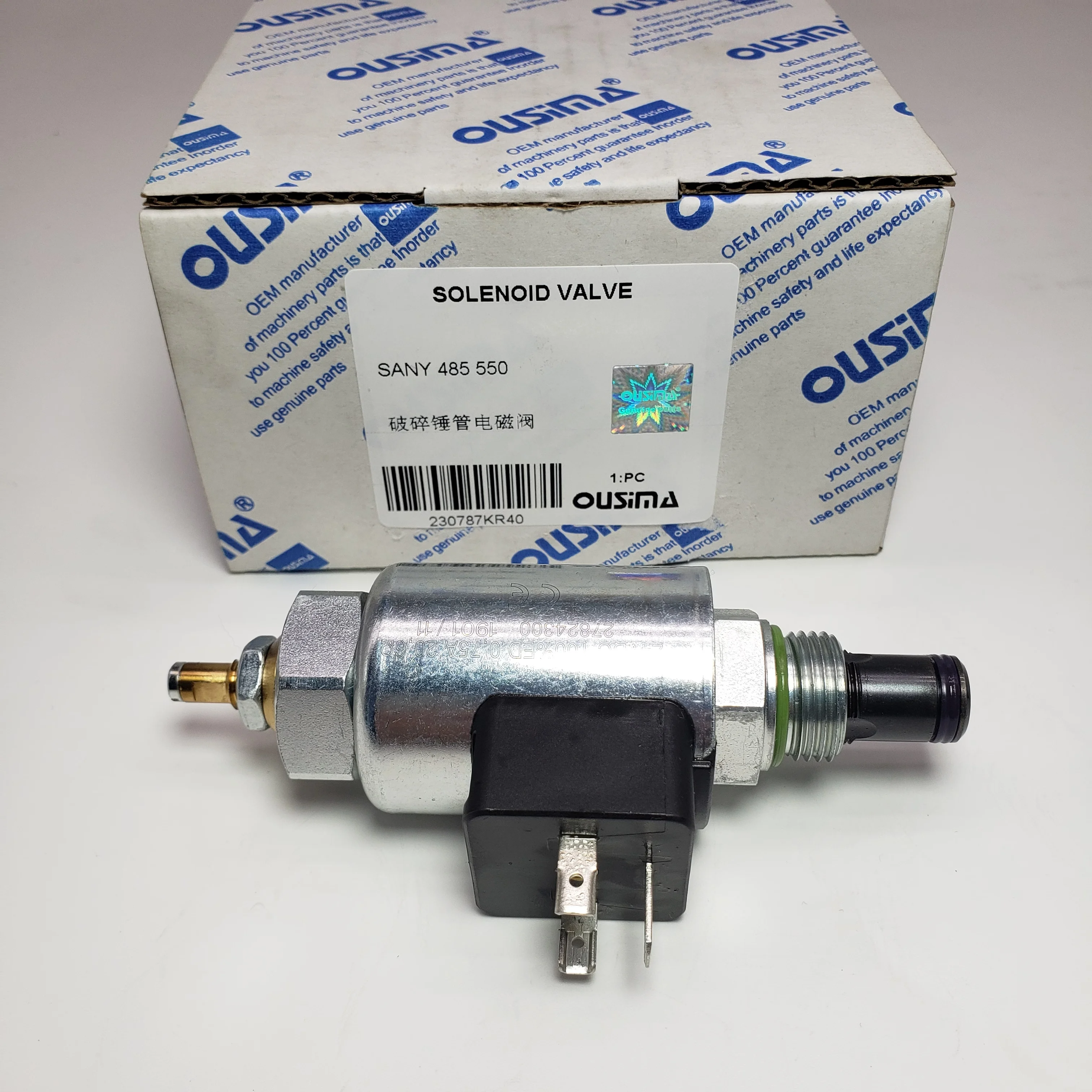 

Solenoid Valve SANY 485 550 Breaker Pipe Solenoid Valve