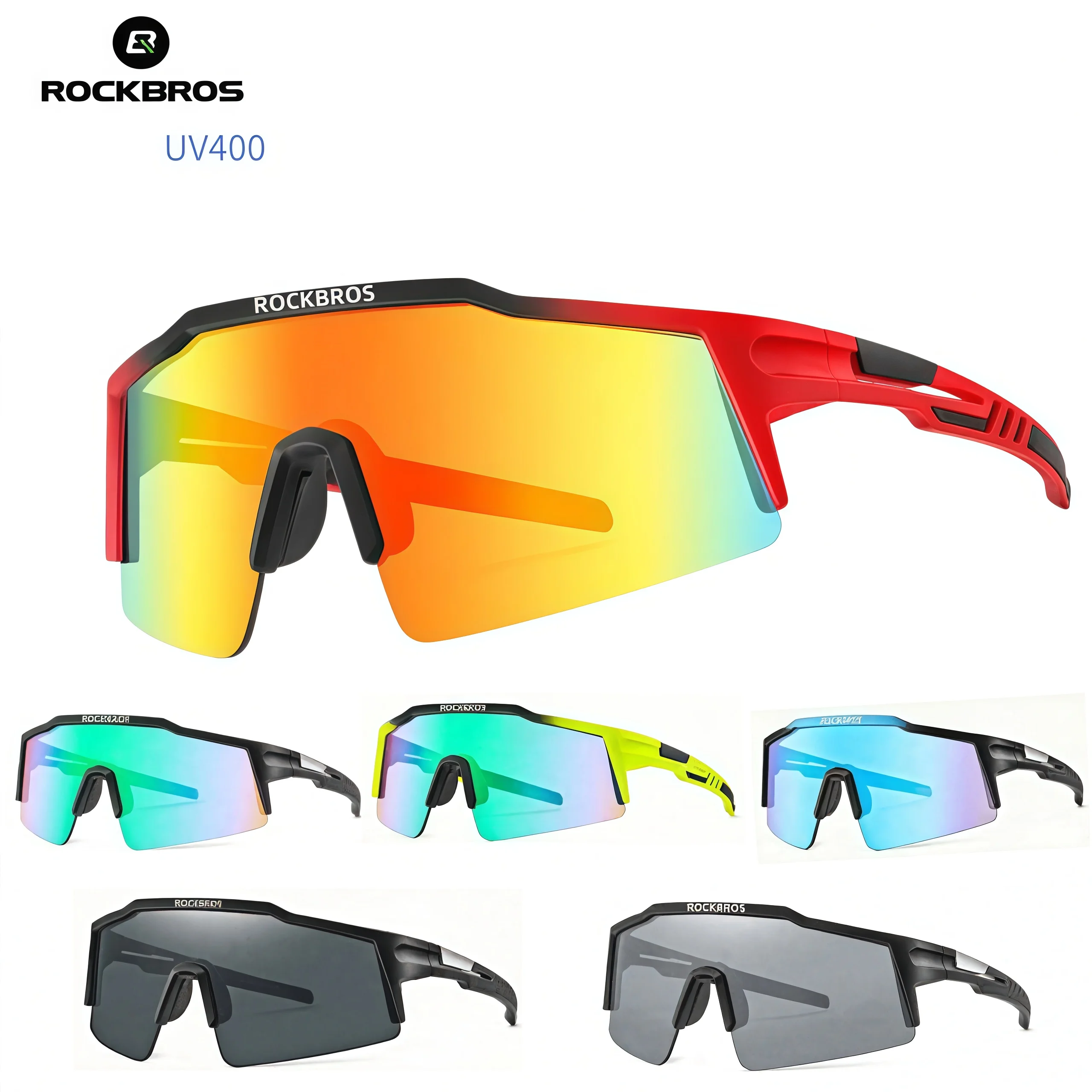 Mountain Biking Glasses - ROCKBROS Nouvelles lunettes de soleil grand