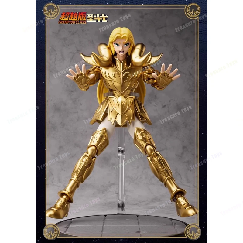 Disponibile Blokees Saint Seiya Myth Cloth Ex Ariete Mu Cavalieri dello zodiaco Anime Action Figure Giocattoli personalizzati Regali