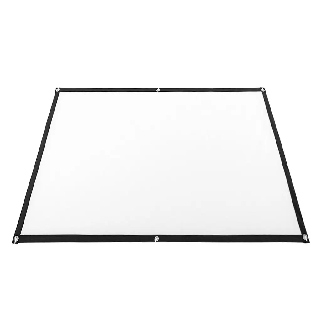 HDビデオプロジェクター用ソフトキャンバスフロントポータブルプロジェクションスクリーン