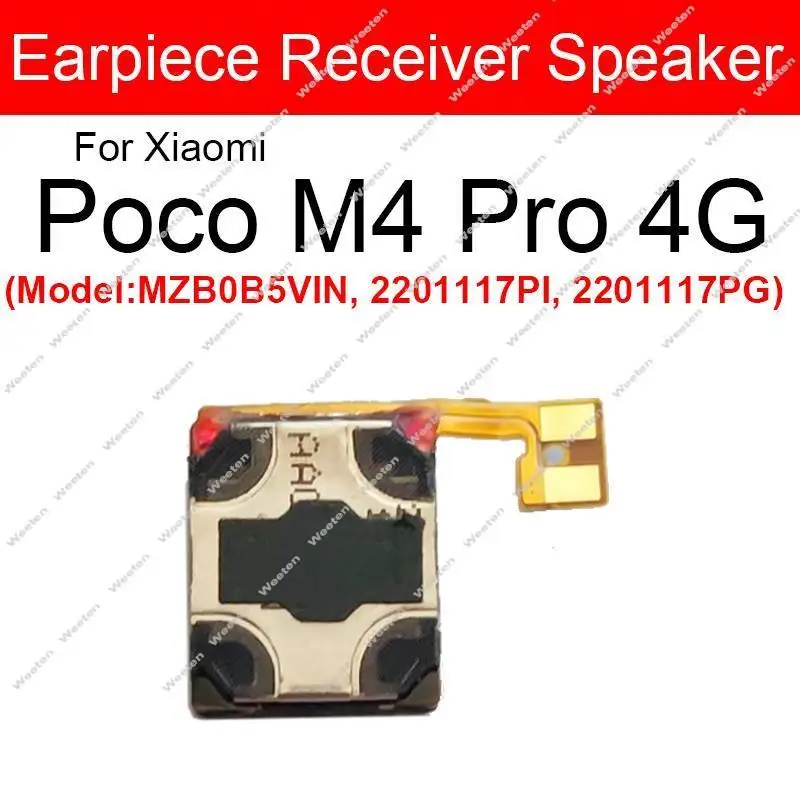 Built-in Earpiece Top Ear Speaker For Xiaomi Mi PocoPhone F1 Poco X3 NFC F3 GT X2 C3 M3 M2 F4 F3 F2 Pro M4 Pro Earphone Receiver