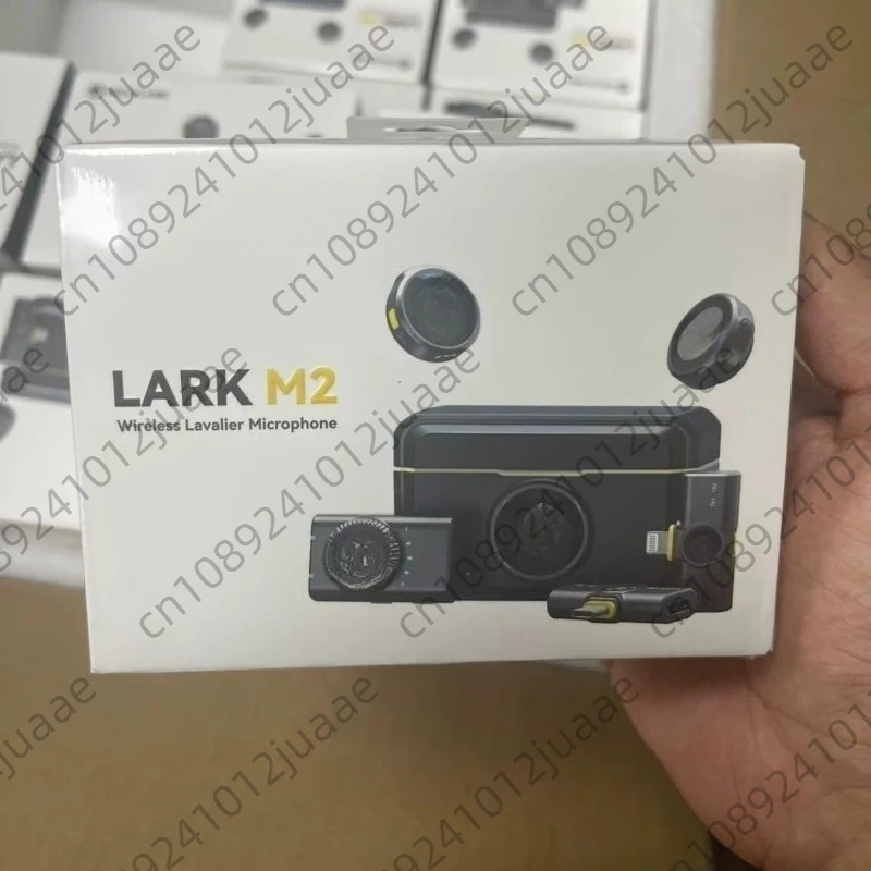 For Hollyland for Lark M2 Wireless Lavalier Microphone for Camer a M wireless microphone used for video live streaming