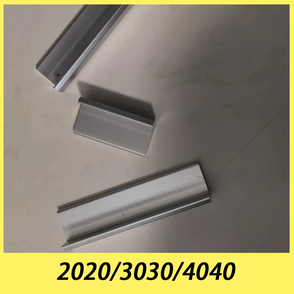 1Pcs 20-500mm Long 2020/3030/4040 Aluminum Profile Shelf Groove Inner Plate Bracket Laminate Bracket, Frame Fixed Plate Bracket