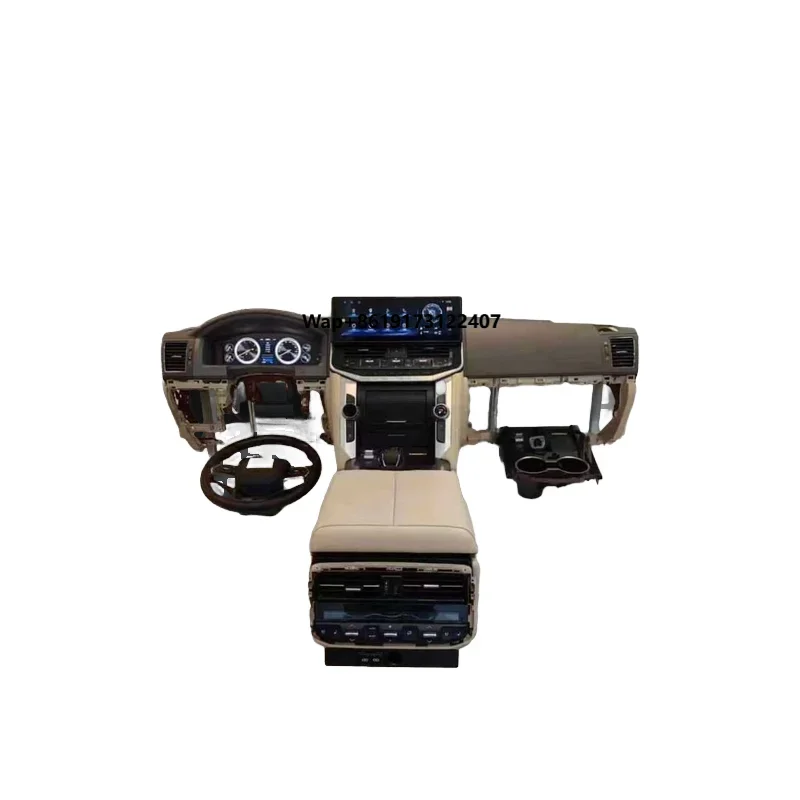 Car Interior Kit Featuring ABS Plastic Material Luxury Interior Upgrade Kits for LC200 to LC300