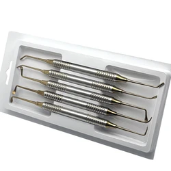 5Pcs Dental Implant Sinus Lift Lifting Elevator Instrument Tool Stainless Steel Double Ends Set