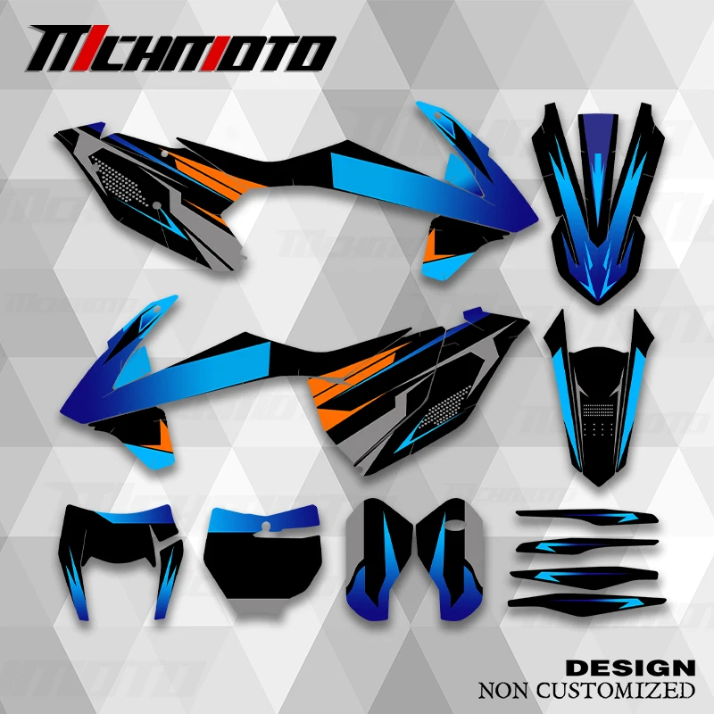 

MCHMFG New Style Graphics Decals Stickers Kits For KTM SXF 2016 2017 2018 EXC 2017 2018 2019