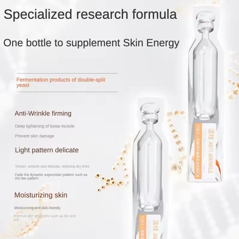 Yeast Anti-Aging Anti-Wrinkle Serum Peptide Firming Serum Niacinamide Brightening Blemish Hyaluronic Acid Moisturizing Serum
