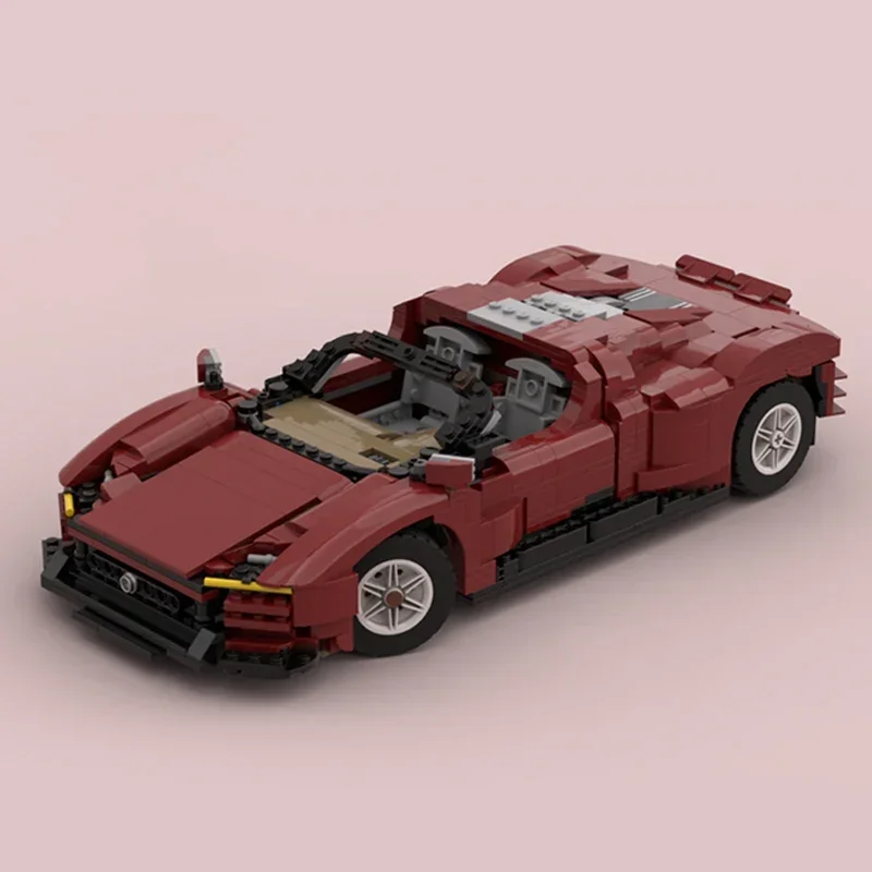 City Supercar รุ่น Moc อาคารอิฐ Super Speed Champion เทคโนโลยี Modular Blocks ของขวัญของเล่นคริสต์มาส DIY ชุดประกอบ