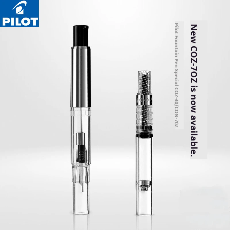 Pilot Ink Converter for Fountain Pens CON-40/CON-70 Twist/Press Type Ink-Window Ink-Absorber Japan Genuine Supplies Accessories