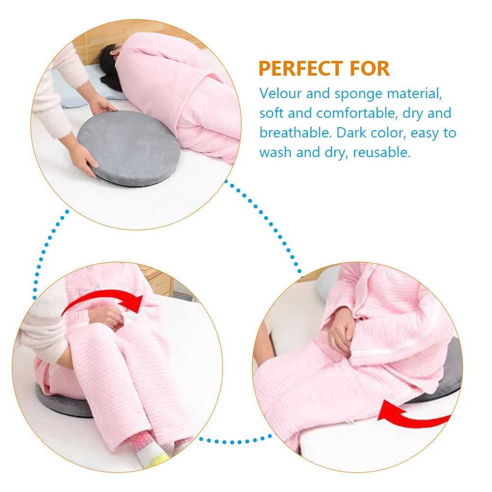 

360 Degree Swivel Car Rotating Seat For Elderly Reusable Soft Breathable Velour For Office Chair Car Seat Cushion Elderly