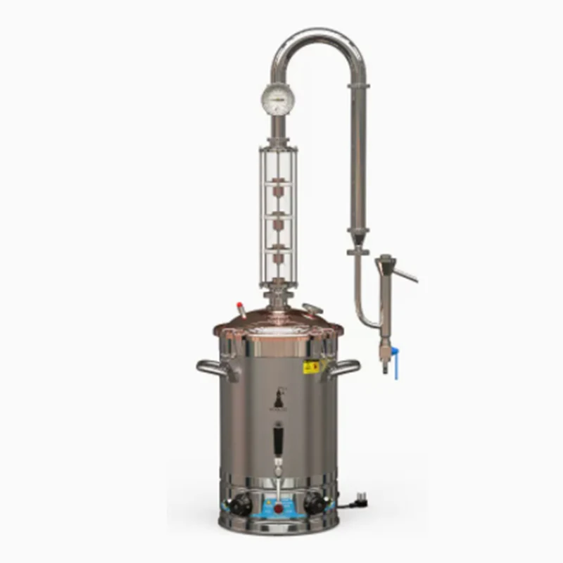 CT30S  30 L Household Stainless Steel Distillation Brewing Machine Small Brewery Equipment Suitable For Vodka Whisky Brandy DIY