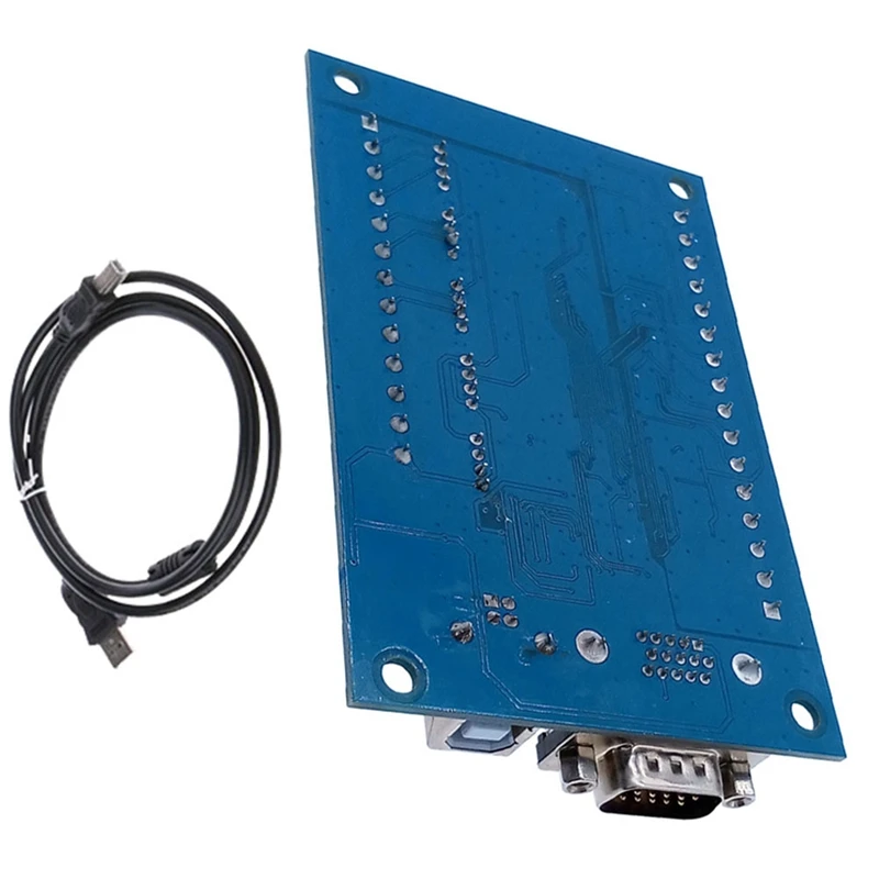 MACH3 USB CNC 5 Axis 100Khz 12-24V Linear Motion Control Card STB5100 Breakout Board