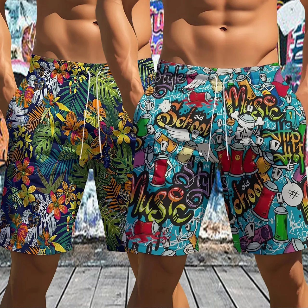

New Off Road Sport Motorcycle Shorts Quick Drying Breathable Loose Shorts Men's/Women Outdoor Daily Street Fashion Beach Shorts