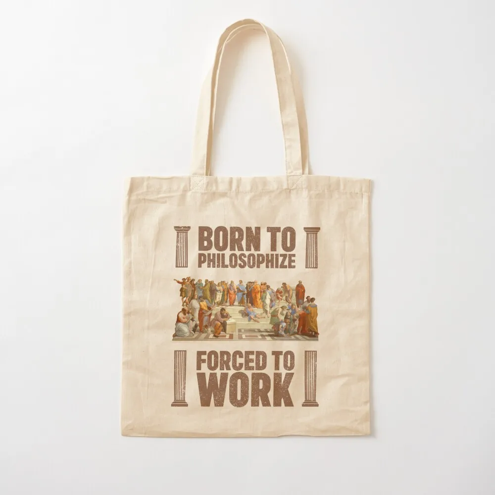 ولد إلى الفلسفة - حقيبة حمل القسري للعمل، حقائب قابلة لإعادة الاستخدام، حقائب يد للسيدات، حقائب نسائية