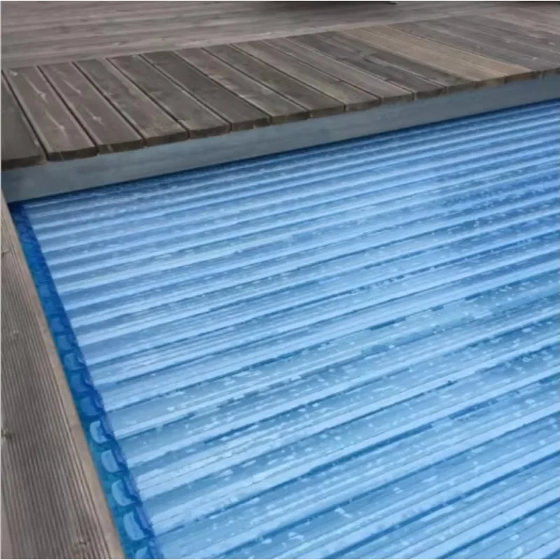 Factory Safety Plastic Pool Shutter with 12VDC Tubular Motor