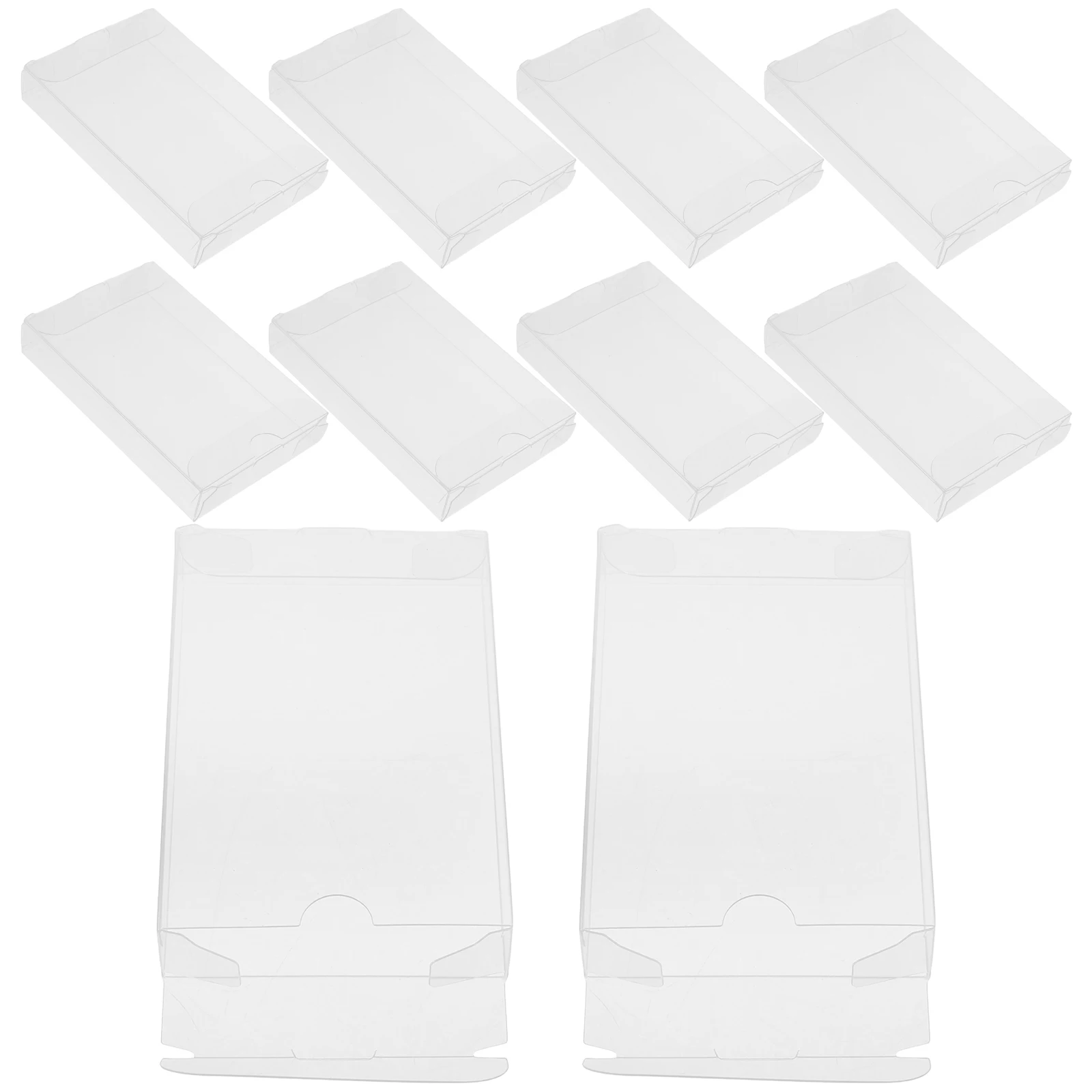 

Tape Storage Box Audio Cassette Cases Product Blank Holder Organizer Protector Archival