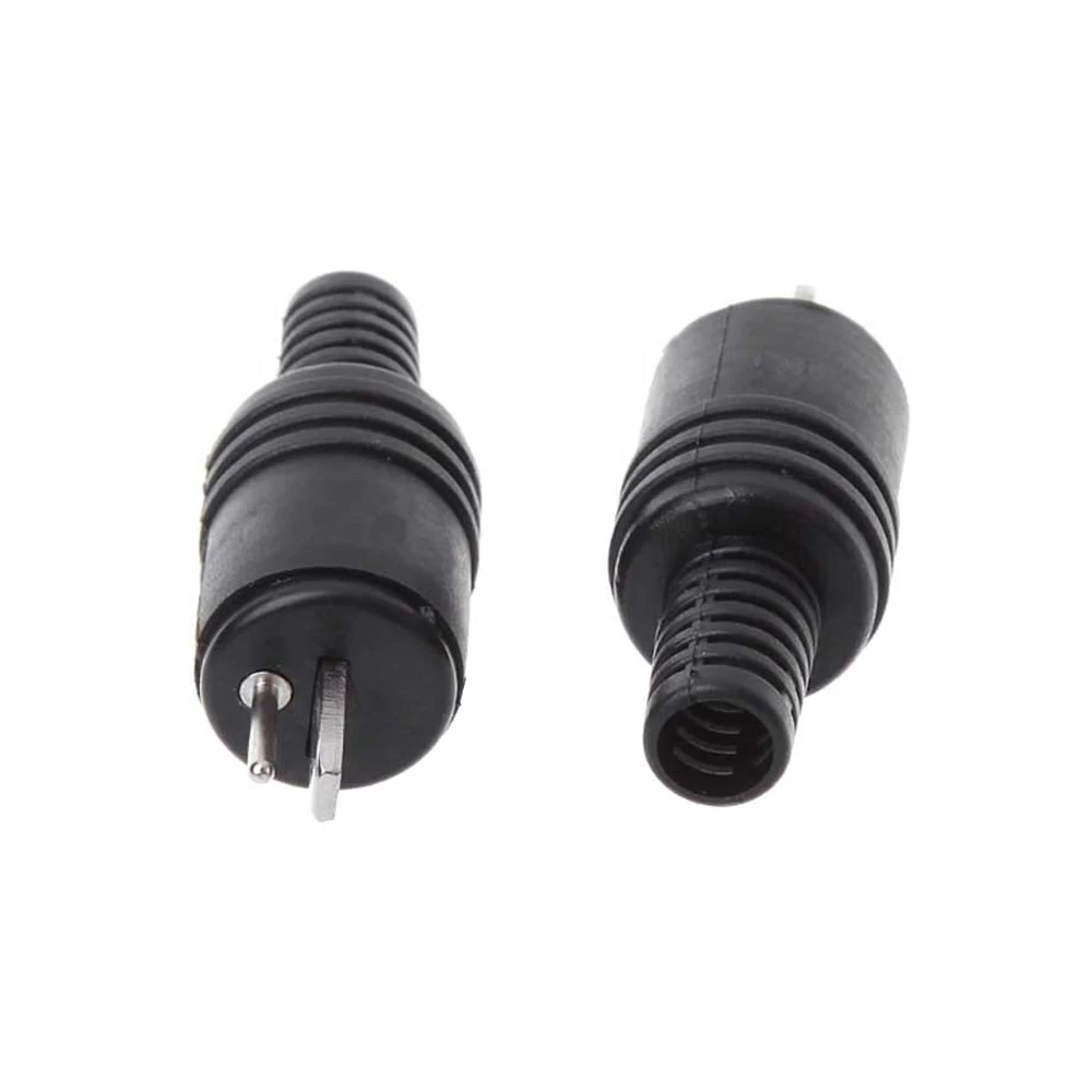 

2Pcs Male HIFI Speaker Connector Plug Power Signal Audio Adapter Mini DIN Plug Screw Terminals 2 Pin Connector 2 Pin DIN Socket