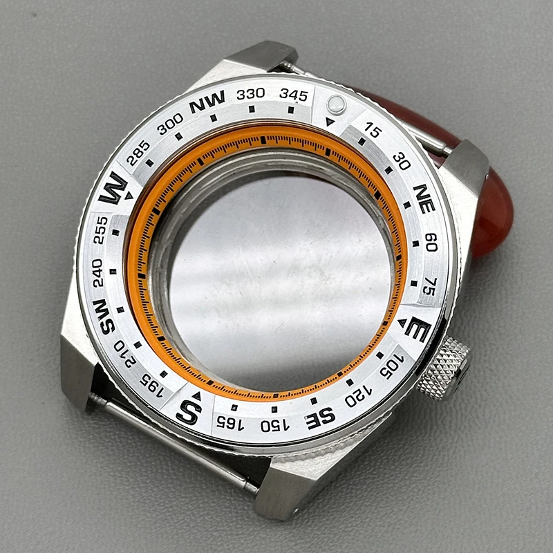 

Customized NH35 NH36 Case Samurai Watch Cases Fit For 7S26 NH35 NH36 Watch Case 28.5mm dial Sapphire crystal glass Case