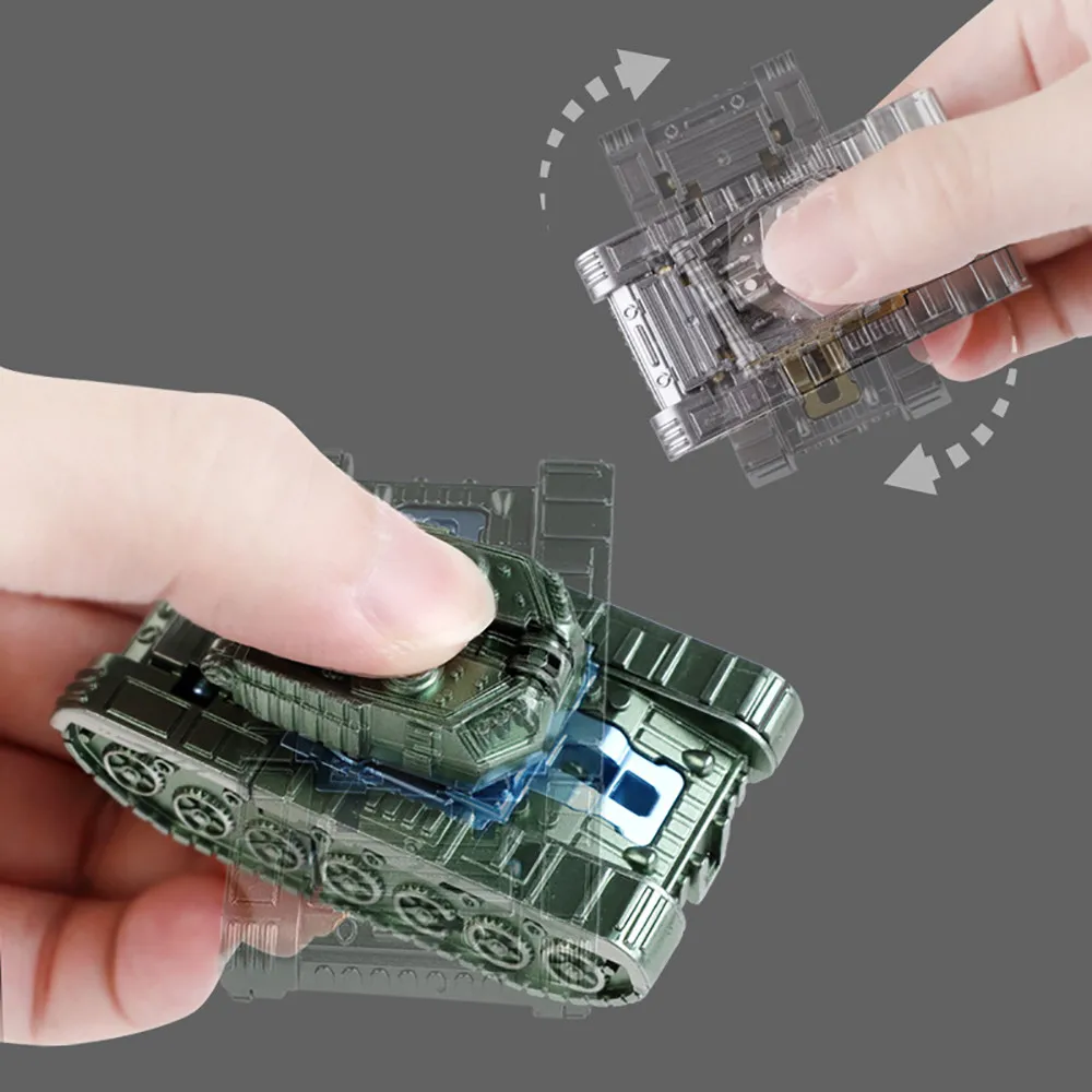Robots tanques deformados creativos, juguetes antiestrés, Spinner de mano, giroscopio, juguetes para niños, juguetes sensoriales antiestrés para adultos, Fidget Spinners, regalo
