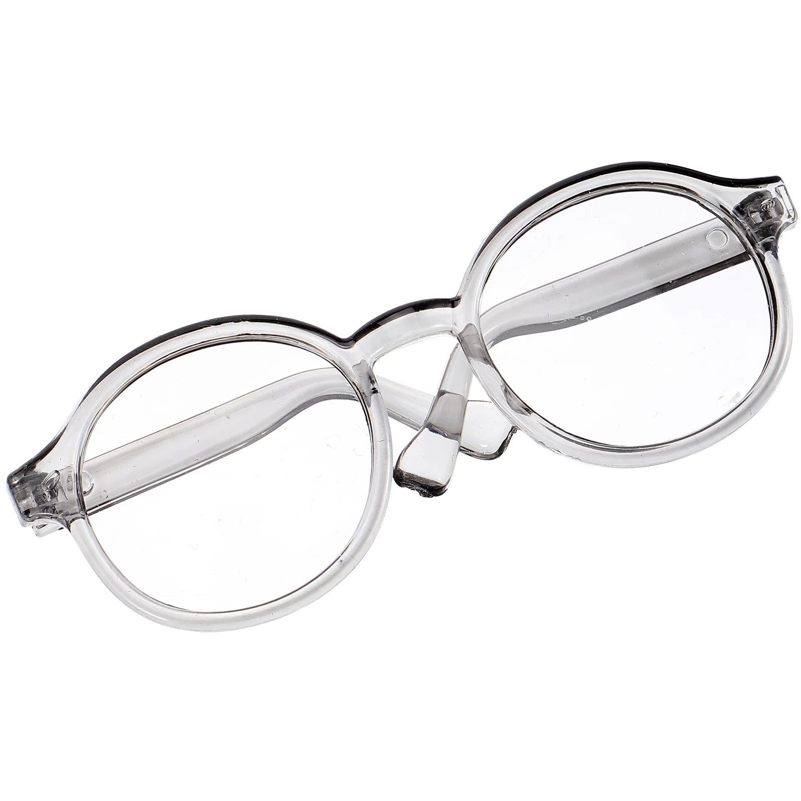 

Glasses Plastic Eyeglasses Eye-catching Decors for Dress up Girls Toys Clothing Fashionable Child