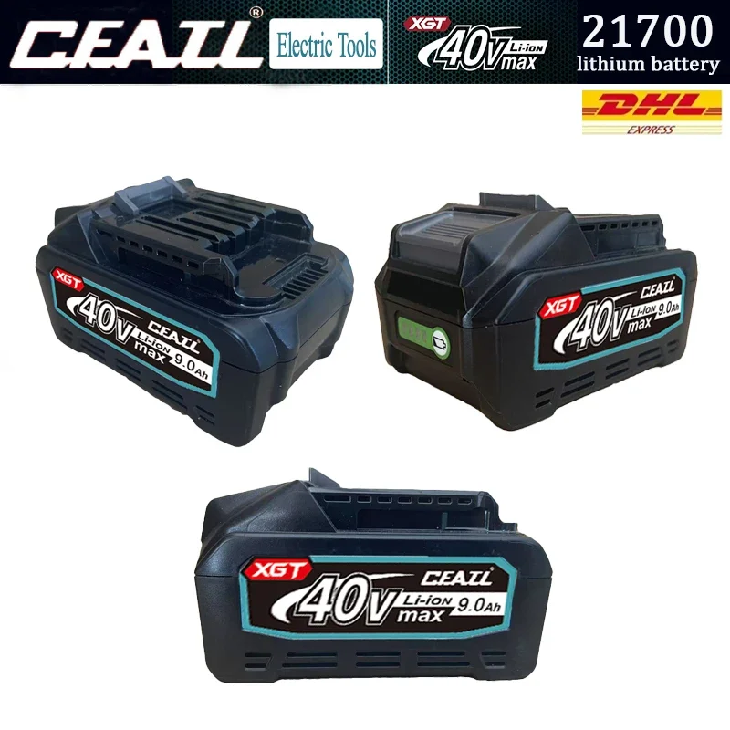 

Original CFATL 40V 9.0Ah rechargeable battery, suitable for Makita BL1830B BL1840 BL1850 BL1860 40V power tool battery