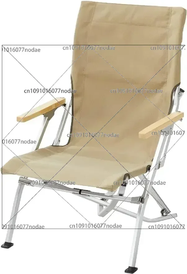 Low Beach Chair - Portable, Folding Camping Chair - Ultralight Outdoor  Chair Great for Patios - Khaki