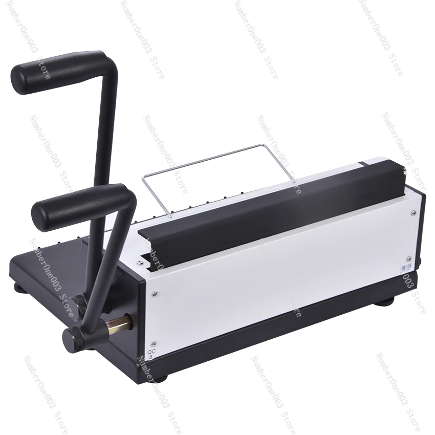 TD-1500B34 Double Wire Binding Machine 34 Holes Full Extractable Knife Calendar Punching Binding All In One Machine