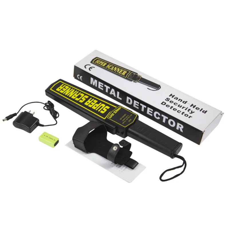 Handheld Metal Detector High Sensitivity Safety Inspection Metal Detector For Security Check