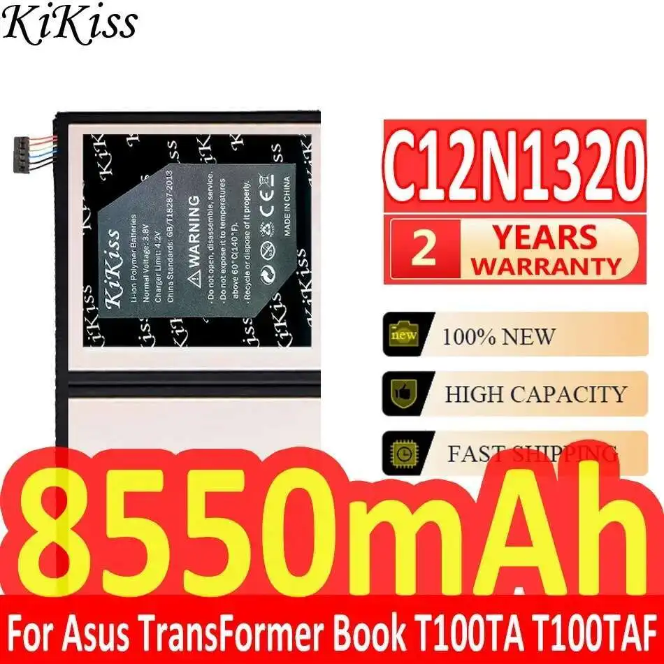 

Аккумулятор для планшета C12N1320 8550 мАч для Asus T100T T100TA Transformer Book T100TAF