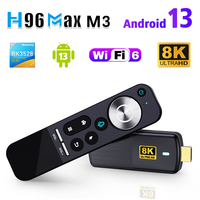 H96 Max M3 Miracast Any Cast AirPlay Crome Cast Cromecast TV Stick Wifi Display Receiver Dongle for IOS Andriod13.0 4K 60FPS