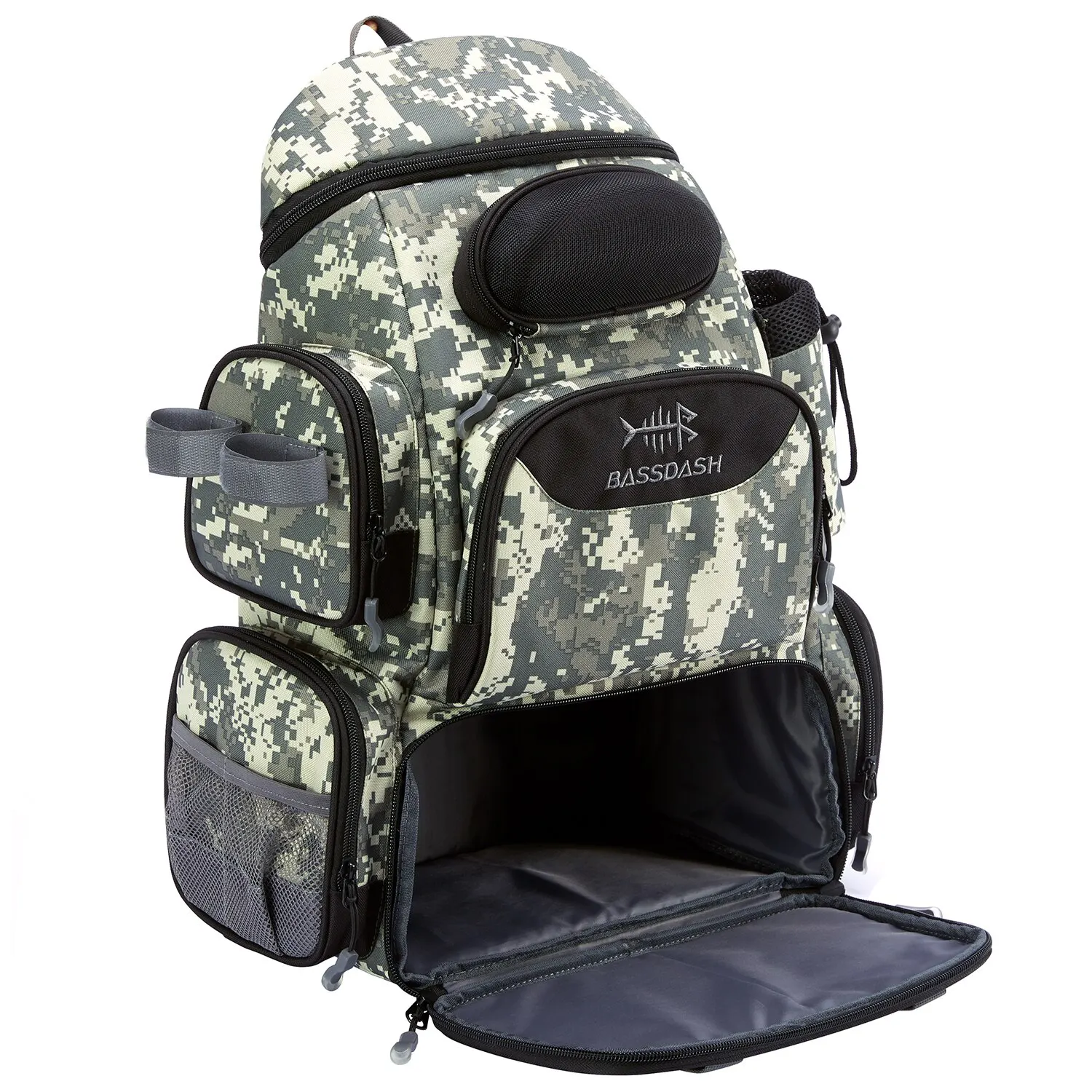 Bassdash Vis tas Tackle Rugzak Lichtgewicht Tactical Tackle Box Multifunctioneel