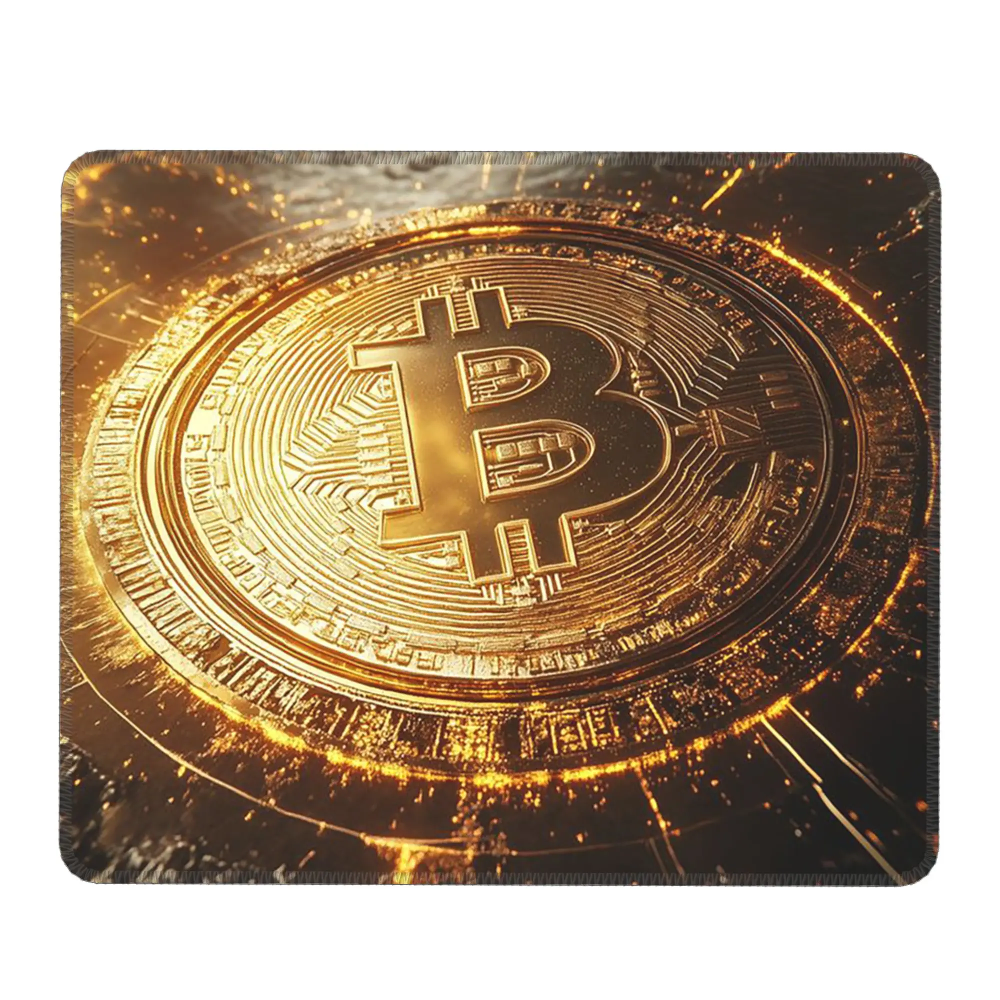 Bitcoin Cryptocurrency Art Mouse Pad Computer Keyboard Mouse Mat Gamer PC Laptop Desk Mat Office Table Mats